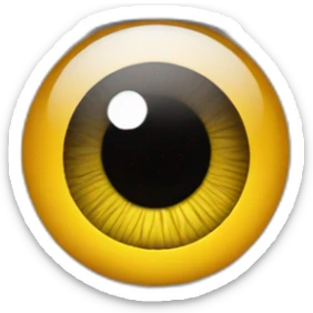 secret society hand eye logo sticker