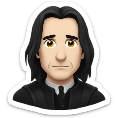 Snape triste sticker