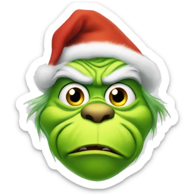Grinch sticker