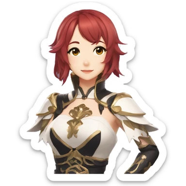 genshin impact Layla sticker