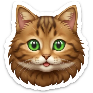 Brown Tabby Kitten sticker