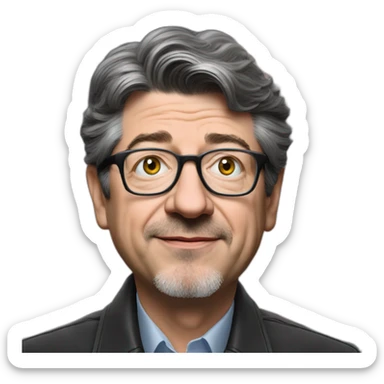 Mélenchon interstellar sticker