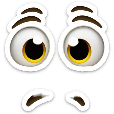 Face with heart and teary eyes happy smile sticker