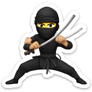Ninja sticker