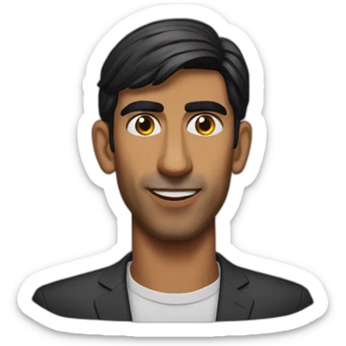 rishi sunak sticker