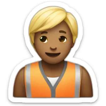 person doing great work sticker