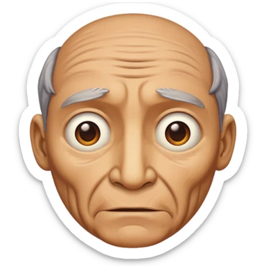 a thousand wrinkles sticker