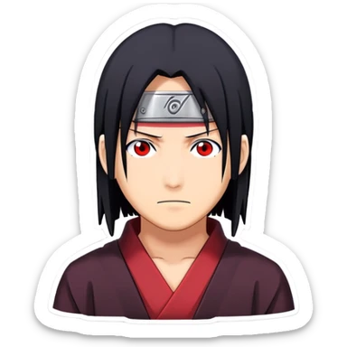 Itachi Uchiha Sticker sticker