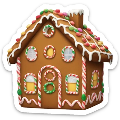 Gingerbread house  sticker