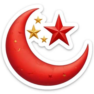 Doğu Türkistan Bayrağı sticker