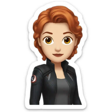Natasha Romanoff sticker