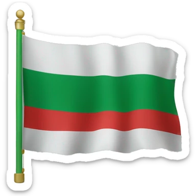 The flag of Tatarstan sticker
