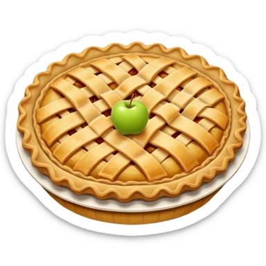 apple pie emoji sticker
