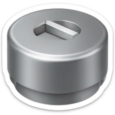 aluminum rugged knob minimal sticker