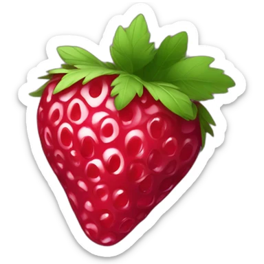 Fraise framboise+ myrtille sticker