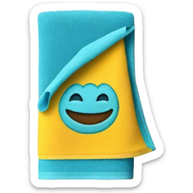 small cleaning towel sticker