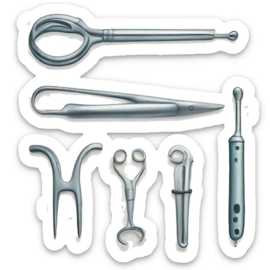 surgical instruments sticker
