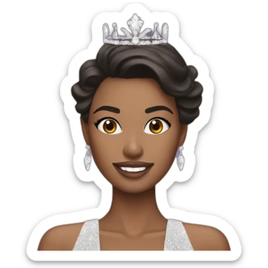 Miss universe sticker