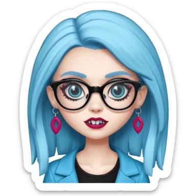 Ghoulia yelps monster high sticker