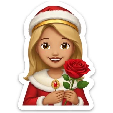 Santa Rita de Cassia estilo adesivo sticker