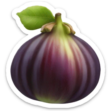 fig the fruit sticker