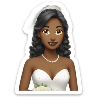 bride sticker