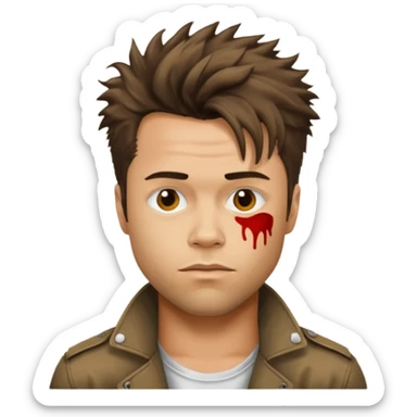 Tyler durden from fight club sticker