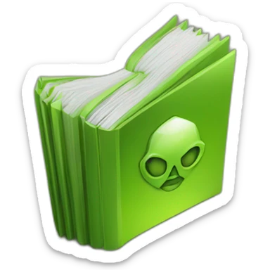 nvidia book sticker