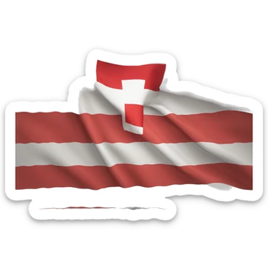 swiss flag sticker