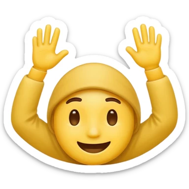  dabbing emoji sticker