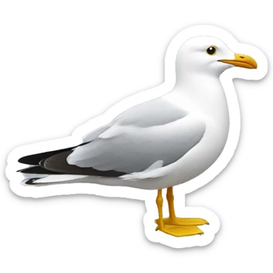 Seagull sticker