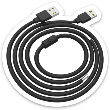 charge cable sticker