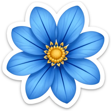 🌺🔵 sticker