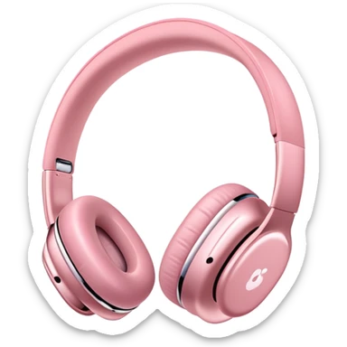 pink airpods max headphones sticker