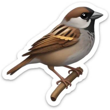 Sparrow jack sticker