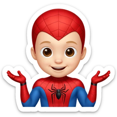 spider mam baby sticker