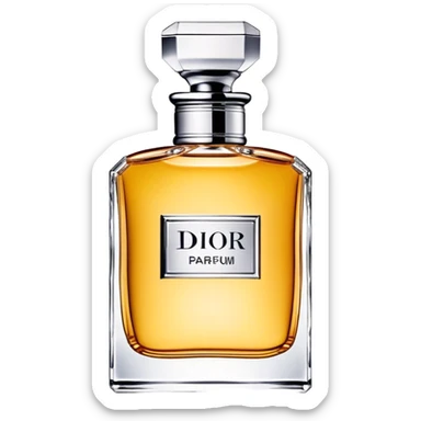 Dior parfum sticker
