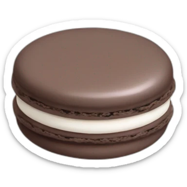Macron macaron sticker