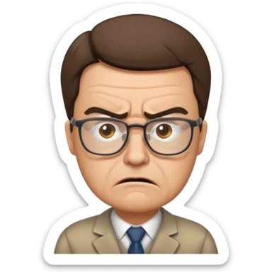 ANGRY TEACHER sticker