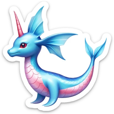 Lapras-Vaporeon-Milotic-hybrid sticker