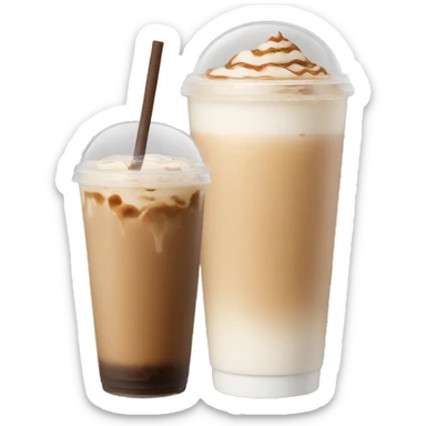 Iced latte sticker