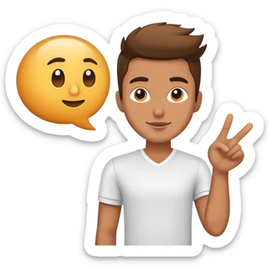 cool guy presenting startup pitch deck sticker