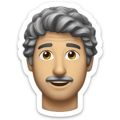 David fils de moine sticker