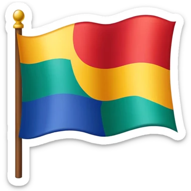 Gipsy flag sticker