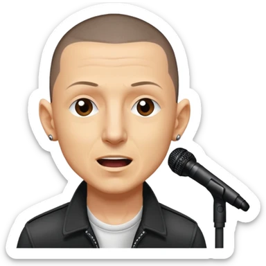 chester bennington  sticker