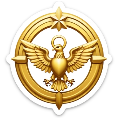 dominus' emblem holy  sticker