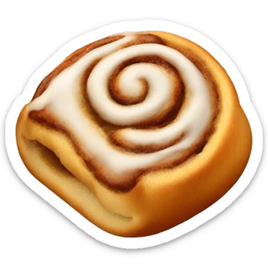 cinnamon bun sticker