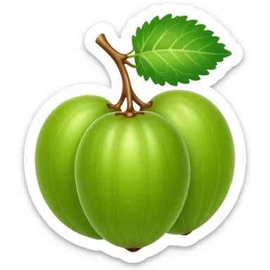 gooseberry fruit sticker