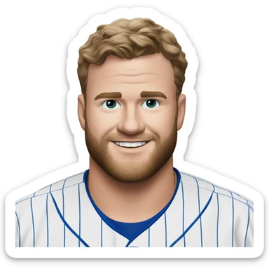 Pete alonso on the mets sticker