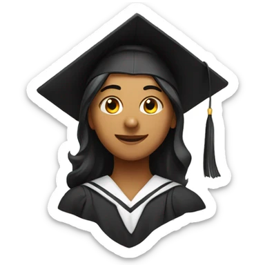 Graduate Indian Student  sticker